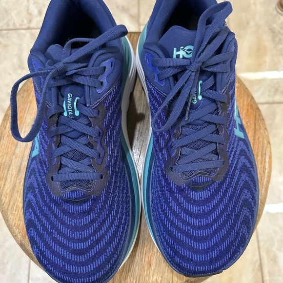 WOMEN’S HOKA GAVIOTA 5 BELLFLOWER BLUE/EVENING SKY  SIZE 10 - Picture 4 of 9